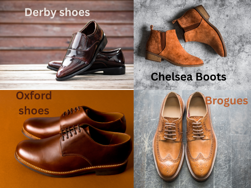 Types of shoes