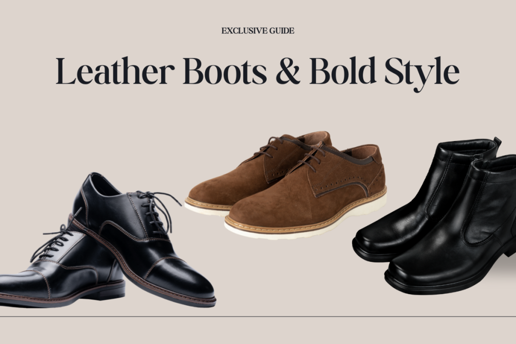 Leather shoes