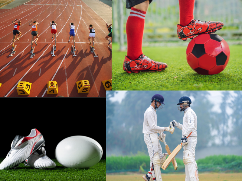 different sports different shoes