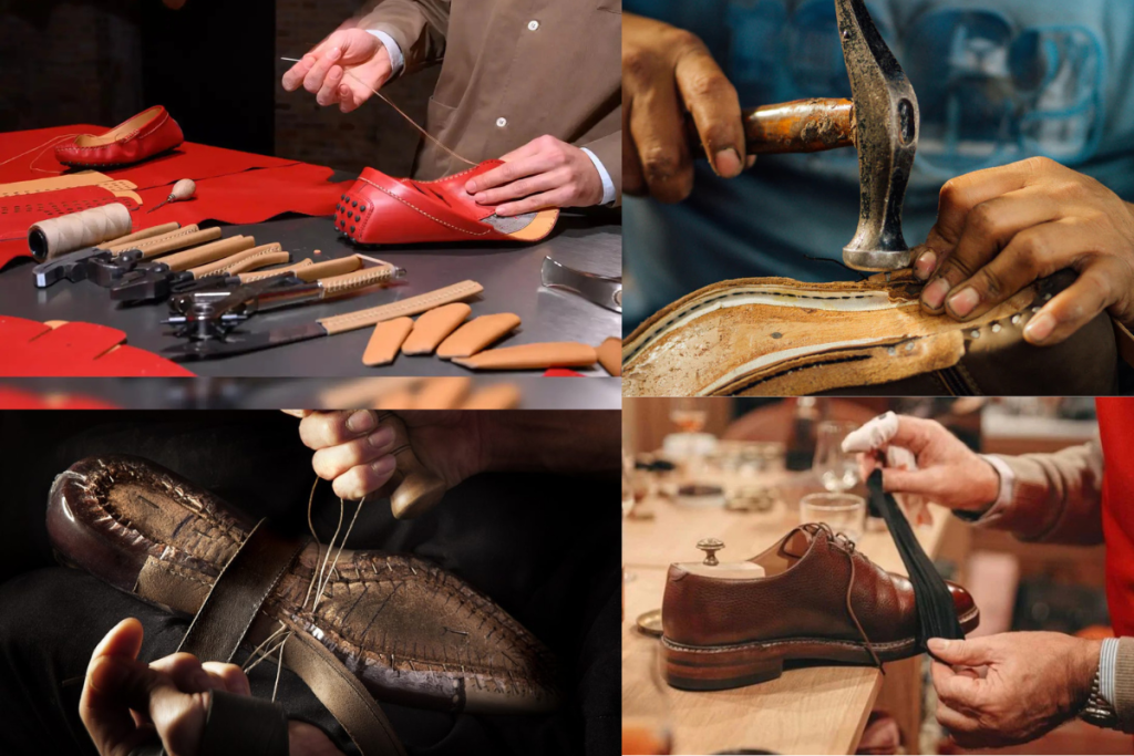 leather shoes mfg