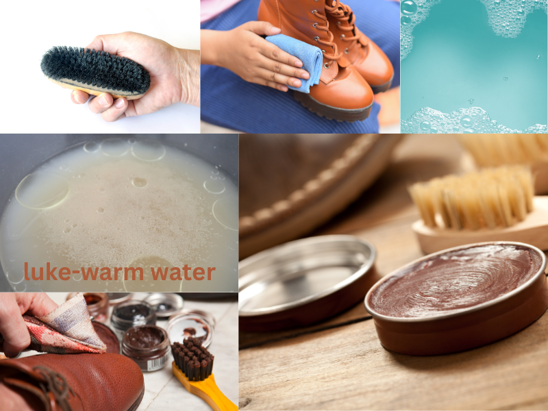 Needy things to clean leather shoes